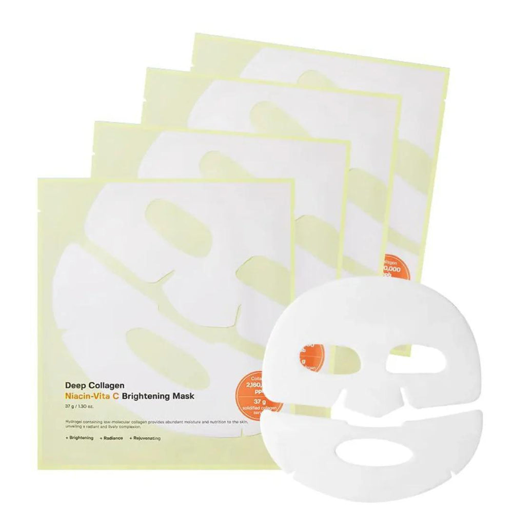 Sungboon Editor Deep Collagen Niacin-Vita C Overnight Mask 韩国Sungboon Editor深层胶原蛋白维生素C亮白睡眠面膜 4ea