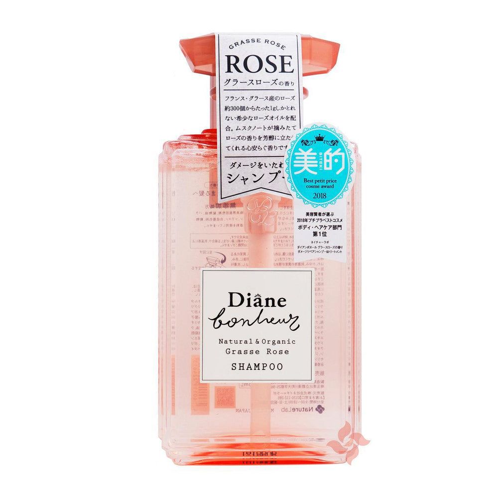 Moist Diane Bonheur Grasse Rose Shampoo/Treatment 天然植物保湿修复洗护 (玫瑰花香)