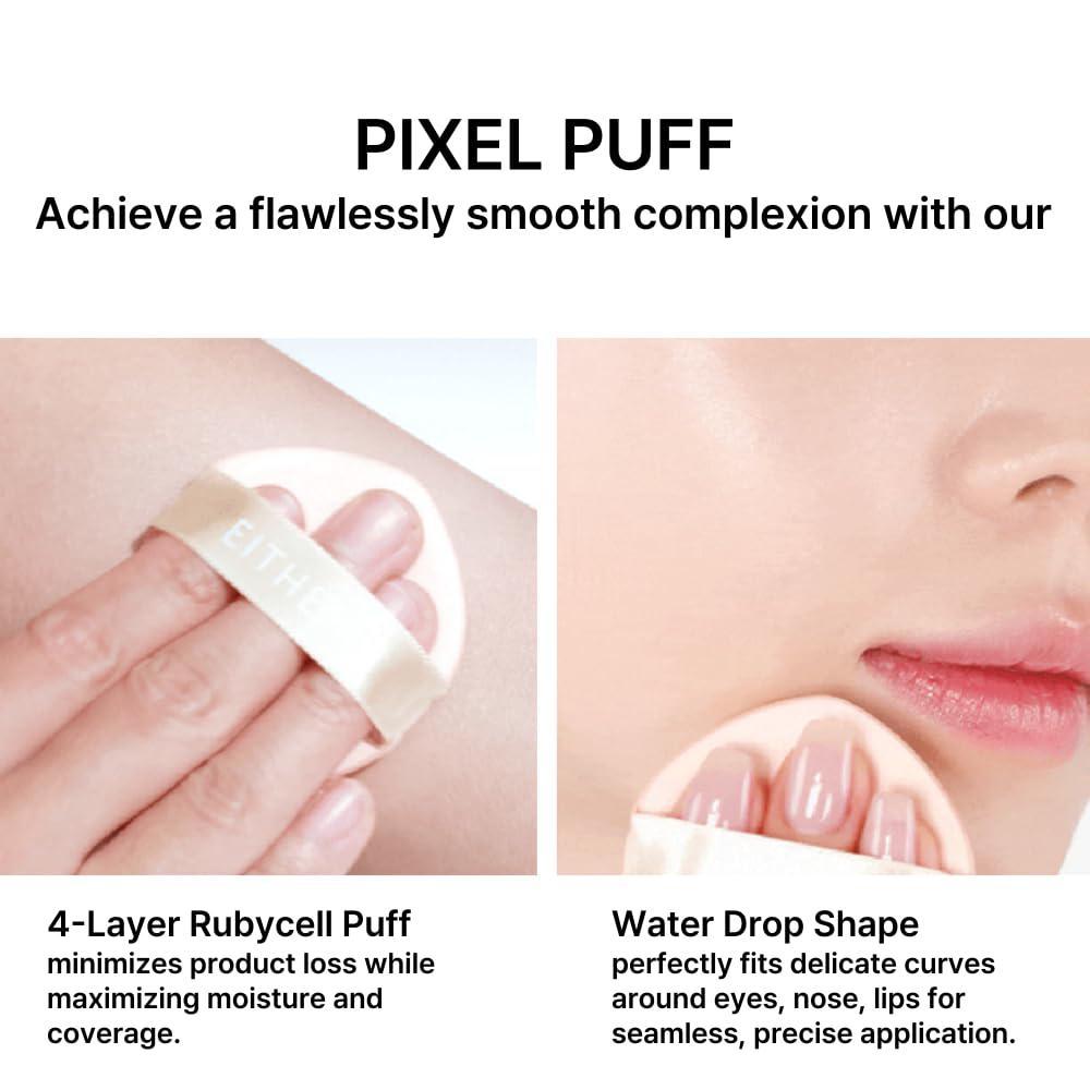 
                      
                        EITHER& Pebble Glow Cushion 韩国EITHER&水光保湿遮瑕气垫粉底 12g
                      
                    