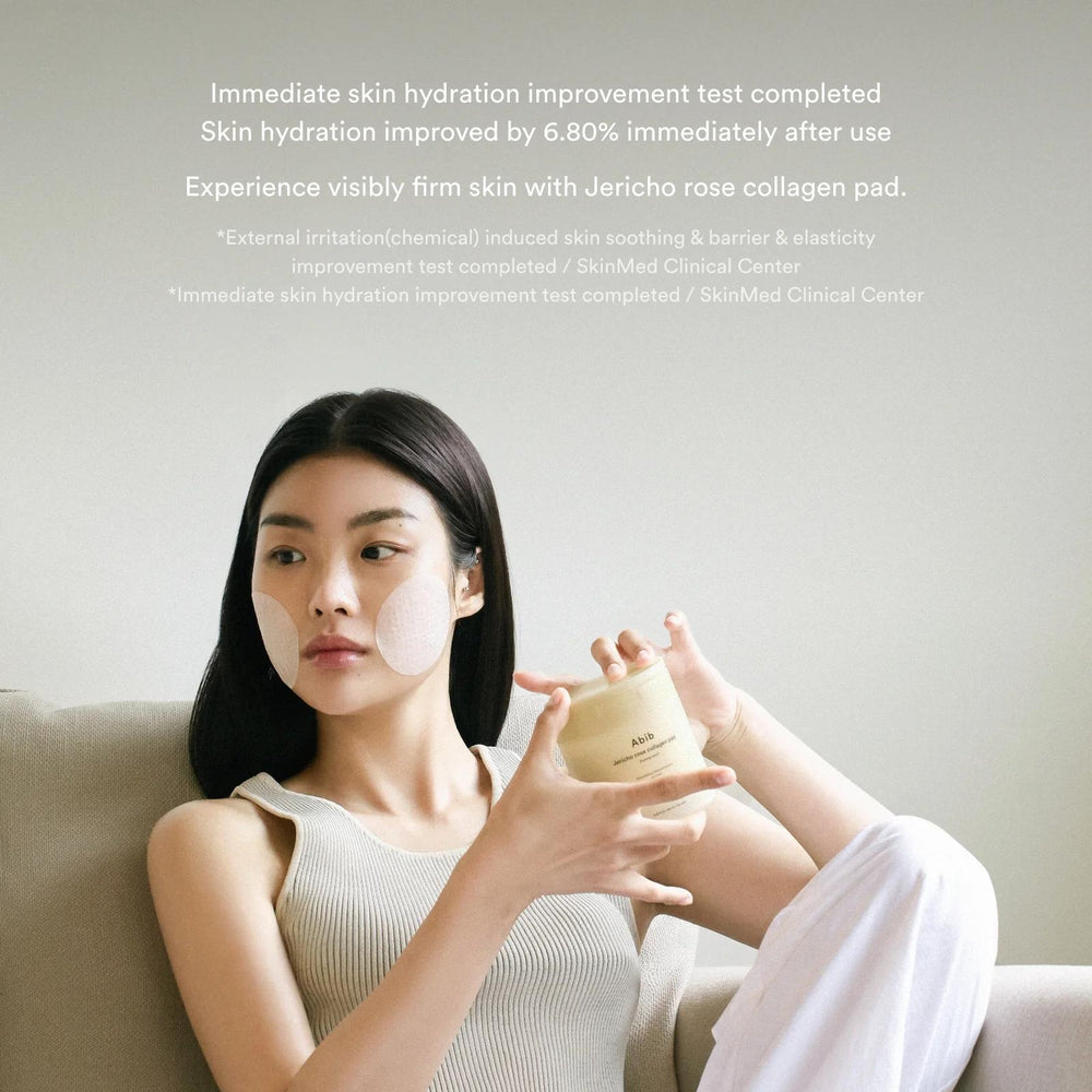 
                      
                        Abib Jericho Rose Collagen Pad Firming Touch 阿彼芙玫瑰胶原蛋白补水修护保湿棉片 60pcs
                      
                    