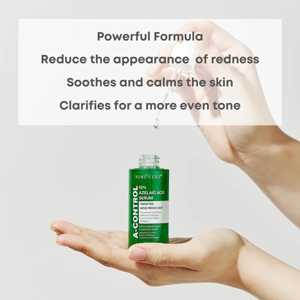 
                      
                        NINELESS Azelaic Acid Serum 韩国NINELESS壬二酸精华 30mL
                      
                    