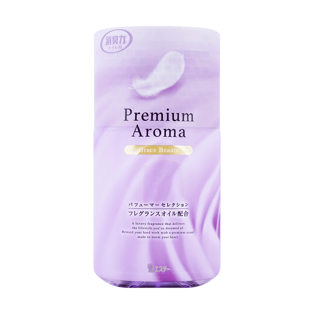 S.T.Corporation Shoshu-Riki For Toilet Premium Aroma Grace Beaute 鸡仔牌消臭力高级厕所芳香除臭剂 400mL