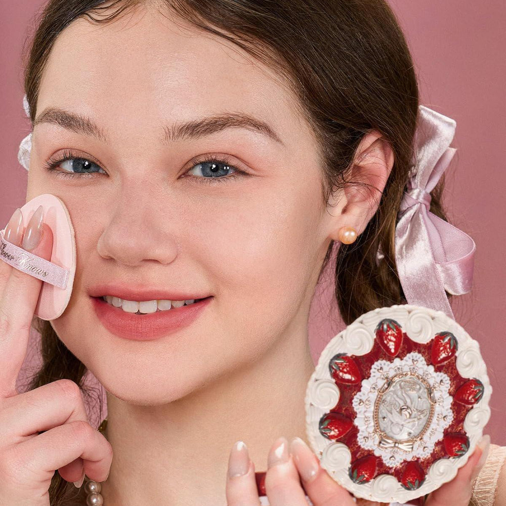 
                      
                        Flower Knows Strawberry Cupid Pressed Powder 花知晓草莓丘比特定妆粉 9.5g
                      
                    