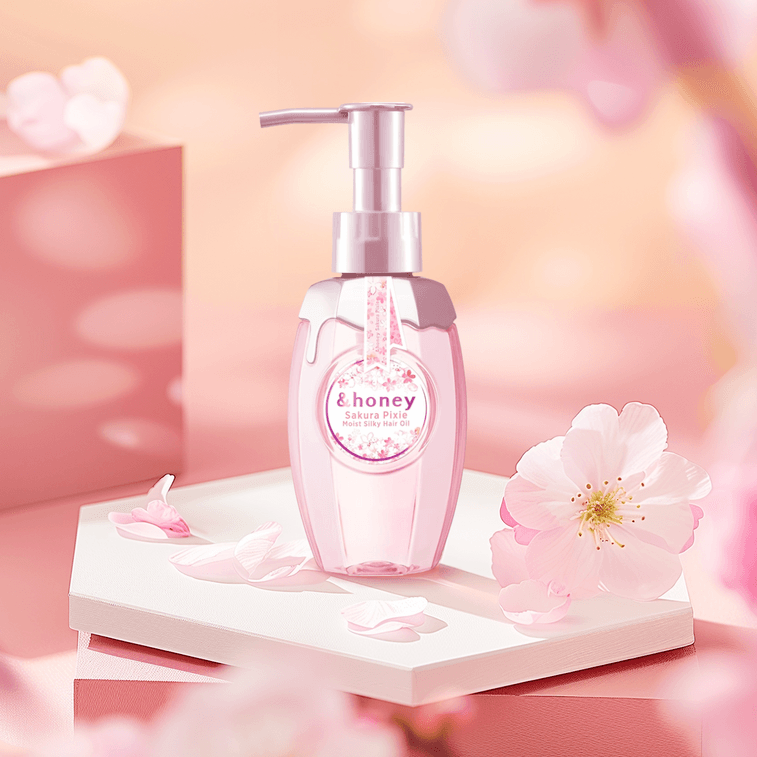 ViCREA &Honey Sakura Hair Oil Pixie 安蒂花子精灵樱花护发精油 100mL
