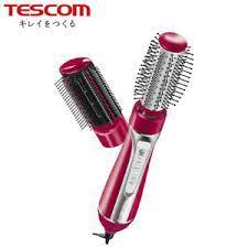 TESCOM Double Negative Ionic Auto World Voltage Styler 2 Brush 山茶花精油双负离子两用造型吹风梳