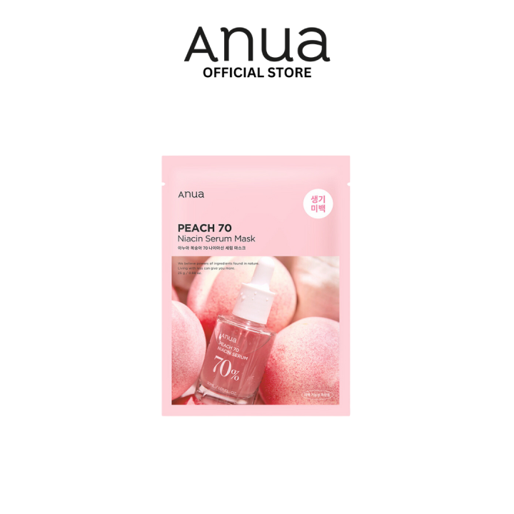 ANUA PEACH 70 NIACIN SERUM MASK 25ml [1EA]