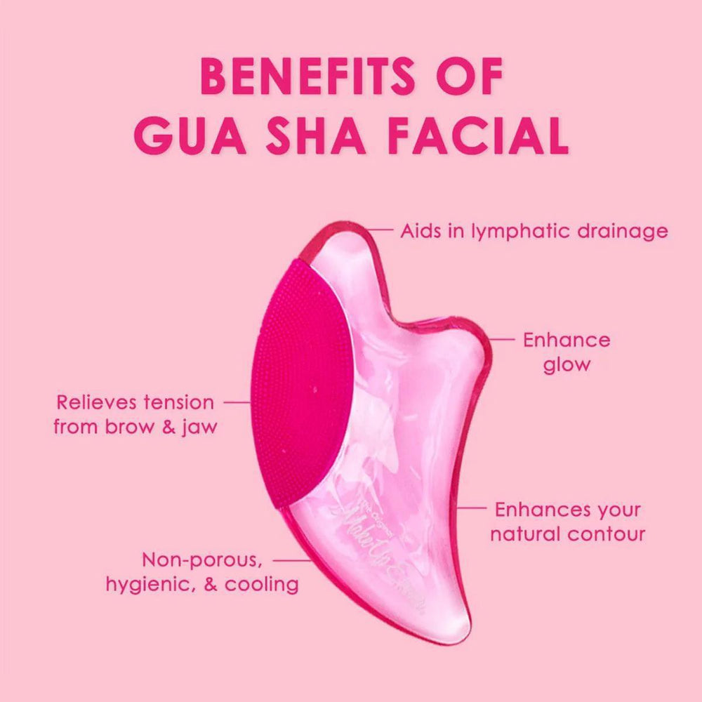 
                      
                        MakeUp Eraser Puff Eraser 2 In1 Gua Sha & Facial Scrubber 玫卡瑞丝硅胶洁面刷和刮痧板二合一工具
                      
                    