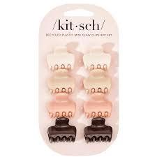 Kitsch Recycled Plastic Mini Cloud Claw Clips 迷你云爪夹 8件套