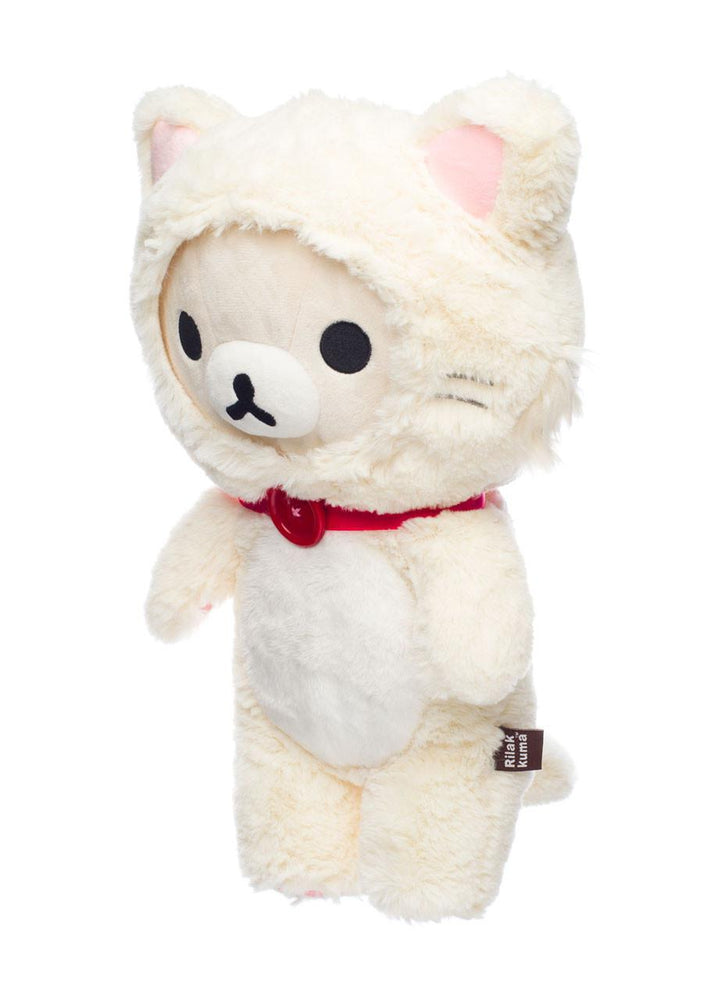 
                      
                        San-X Korilakkuma White Cat 日本San-X 白色猫咪服装小白熊 Small 13.5in
                      
                    