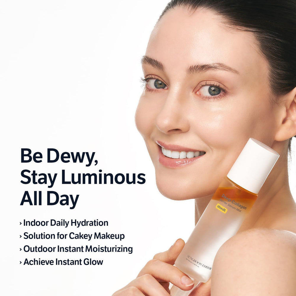 
                      
                        Sungboon Editor Deep Collagen Barrier Serum Mist 韩国Sungboon Editor深层胶原蛋白屏障精华喷雾 100mL
                      
                    