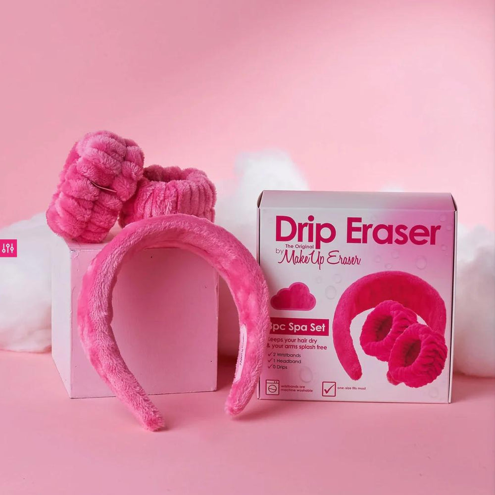 
                      
                        Makeup Eraser Drip Eraser Spa Gift Set 防滴水发带和腕带
                      
                    