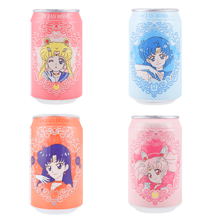 OCEAN BOMB SAILOR MOON  SPARKLING WATER