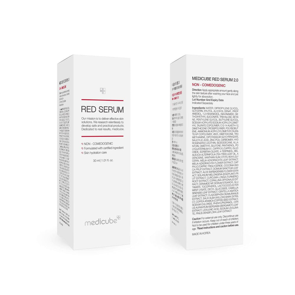 
                      
                        Medicube Red Serum 美蒂秋芙红色精华液2.0 30mL
                      
                    