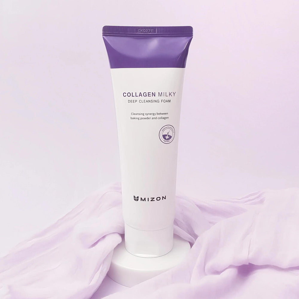 
                      
                        MIZON Collagen Milky Face Cleansing Foam 谜之芬胶原蛋白泡沫深层清洁洁面乳 150mL
                      
                    