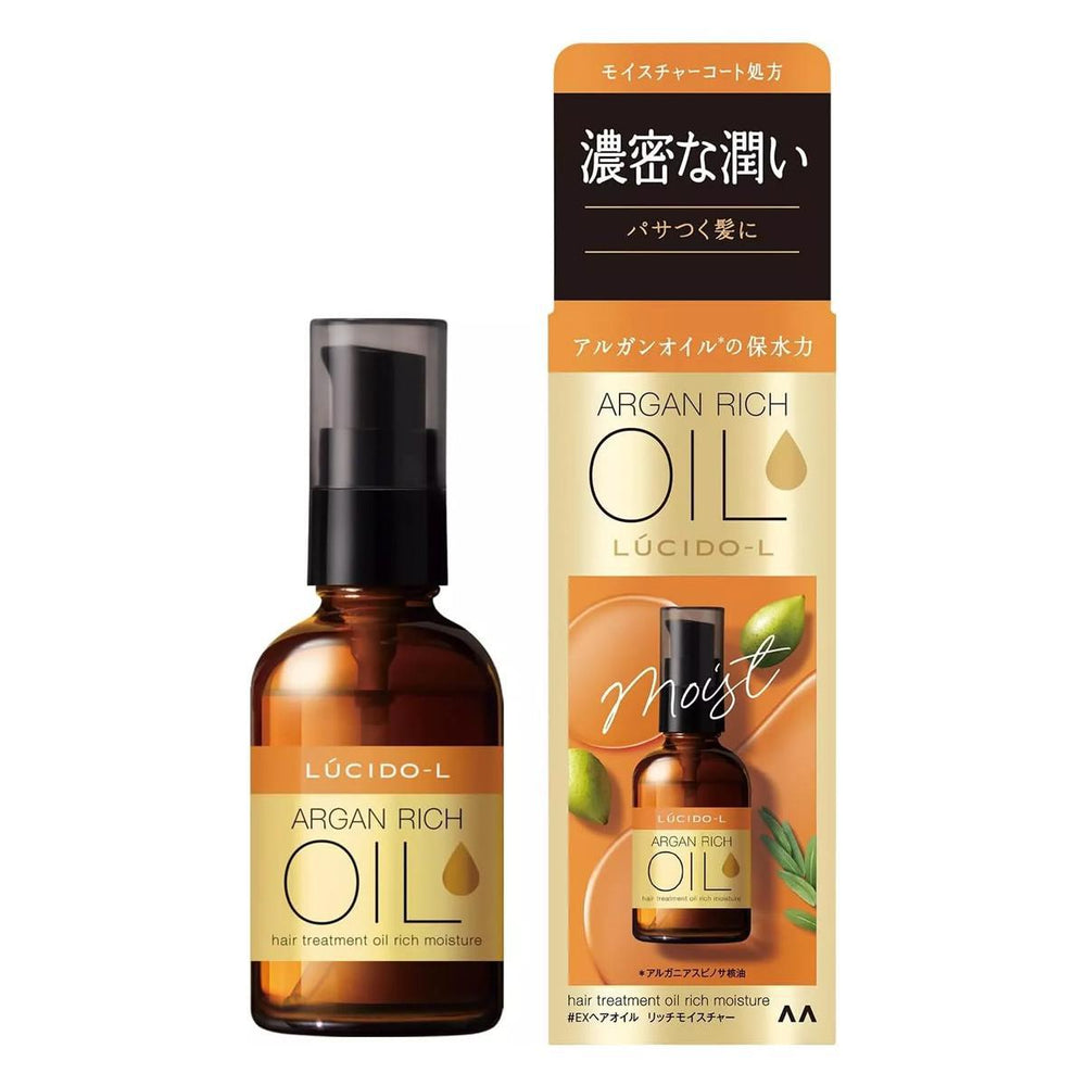 
                      
                        Mandom Lucido-L Oil Treatment # Ex Hair Oil Rich Moisture 漫丹俪诗朵滋润保湿强效护发精华 60mL
                      
                    