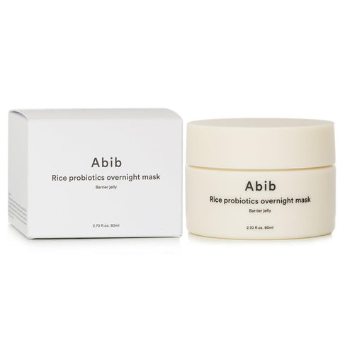 Abib Rice Probiotics Overnight Mask Barrier Jelly 阿彼芙大米益生菌涂抹式睡眠面膜 80mL