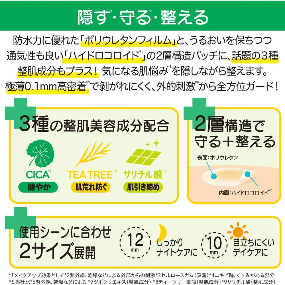 
                      
                        Angelab Clear Patch（CICA Tea Tree）日本Angelab茶树透明贴片 48pcs
                      
                    