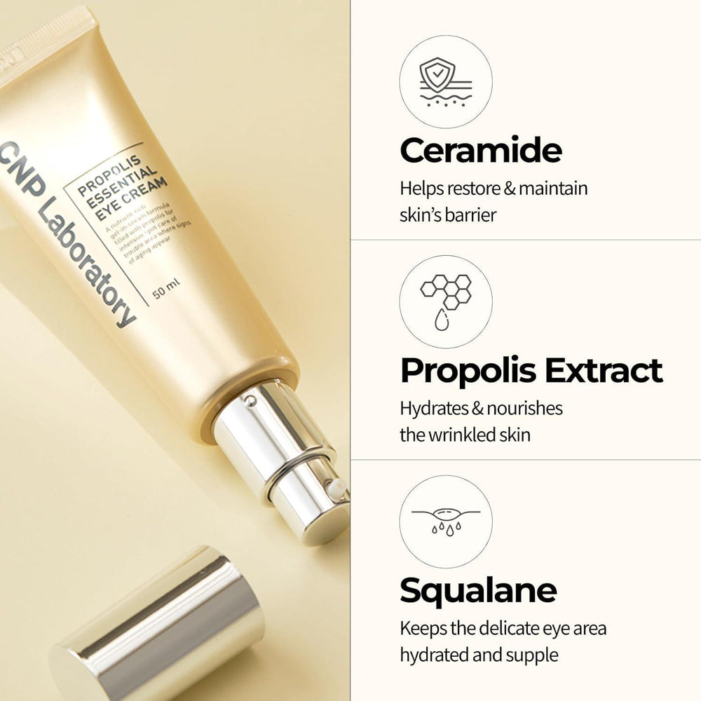 
                      
                        CNP Laboratory Propolis Essencial Eye Cream 希恩派蜂胶精华眼霜 50mL
                      
                    
