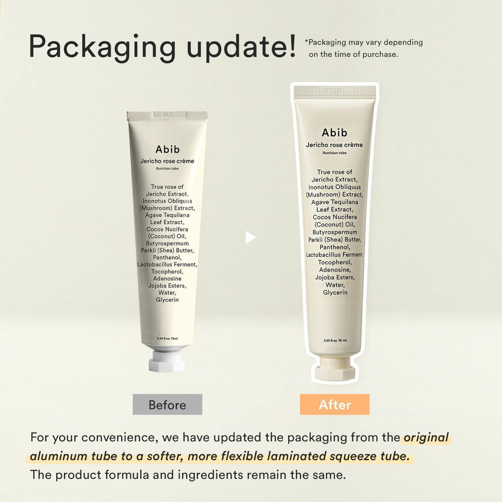
                      
                        Abib Jericho Rose Creme Nutrition Tube 阿彼芙玫瑰清爽保湿面霜 75mL
                      
                    