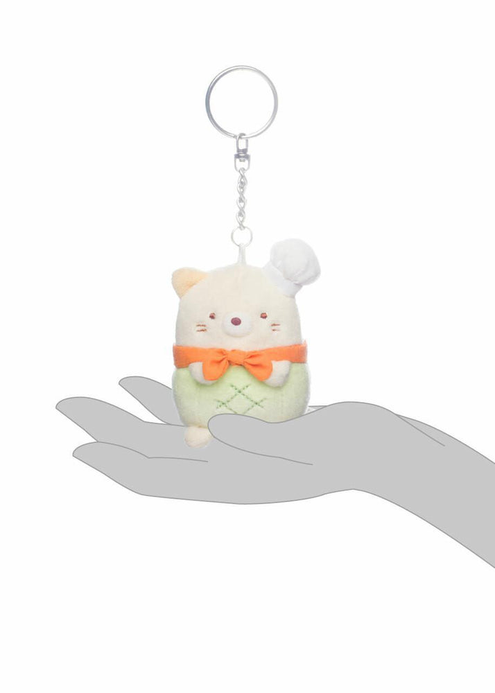 
                      
                        San-X Sumikko Gurashi Original Neko Melon Bread Baker Keychain 日本San-X角落生物原创猫咪蜜瓜面包烘焙师钥匙扣 4in
                      
                    