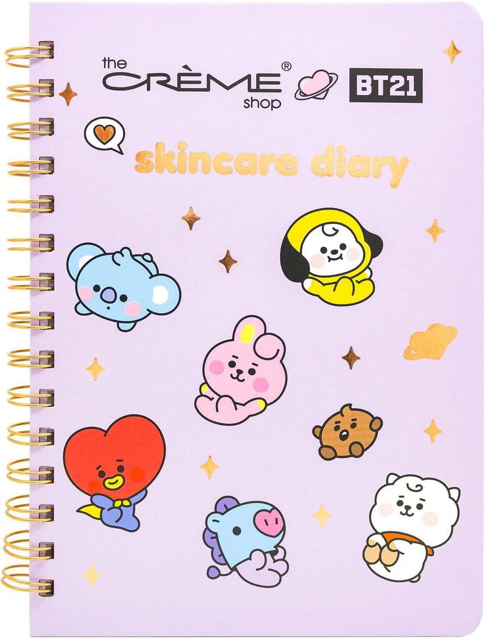 The Creme Shop BT21 Baby Skincare Diary 宇宙明星护肤日记本