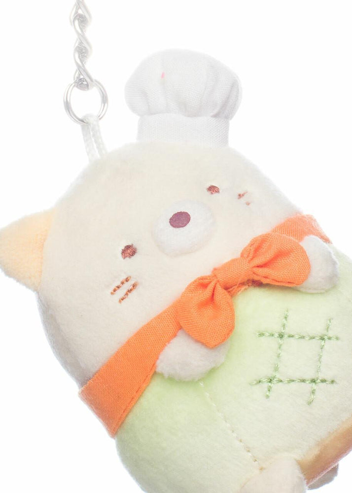 
                      
                        San-X Sumikko Gurashi Original Neko Melon Bread Baker Keychain 日本San-X角落生物原创猫咪蜜瓜面包烘焙师钥匙扣 4in
                      
                    