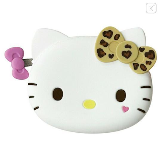 Sanrio Hello Kitty 90s Silicone Pouch Leopard 三丽鸥凯蒂猫90年代3D硅胶包