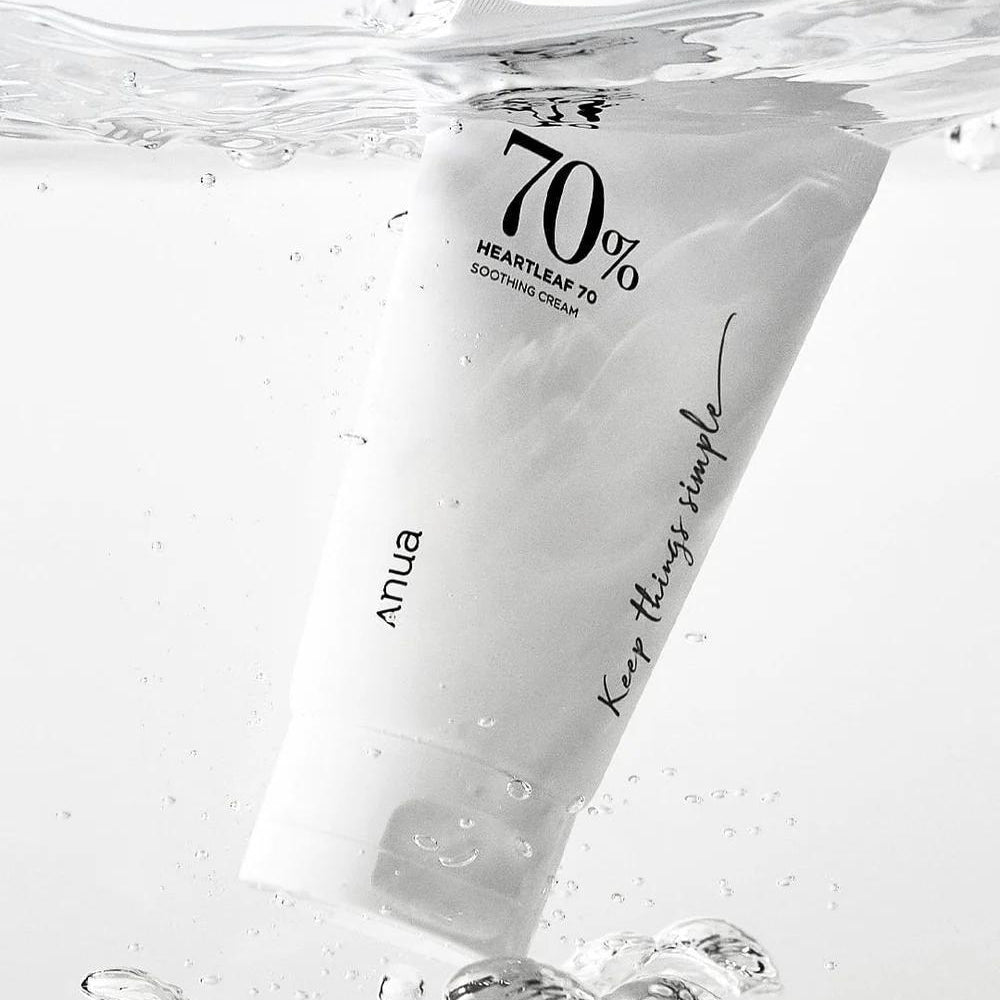 
                      
                        ANUA Heartleaf 70% Soothing Cream 韩国ANUA鱼腥草70%舒缓水面霜 100mL
                      
                    