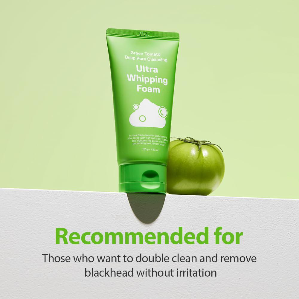 
                      
                        Sungboon Editor Green Tomato Deep Pore Cleansing 韩国Sungboon Editor绿番茄深层毛孔清洁泡沫洁面乳 120g
                      
                    