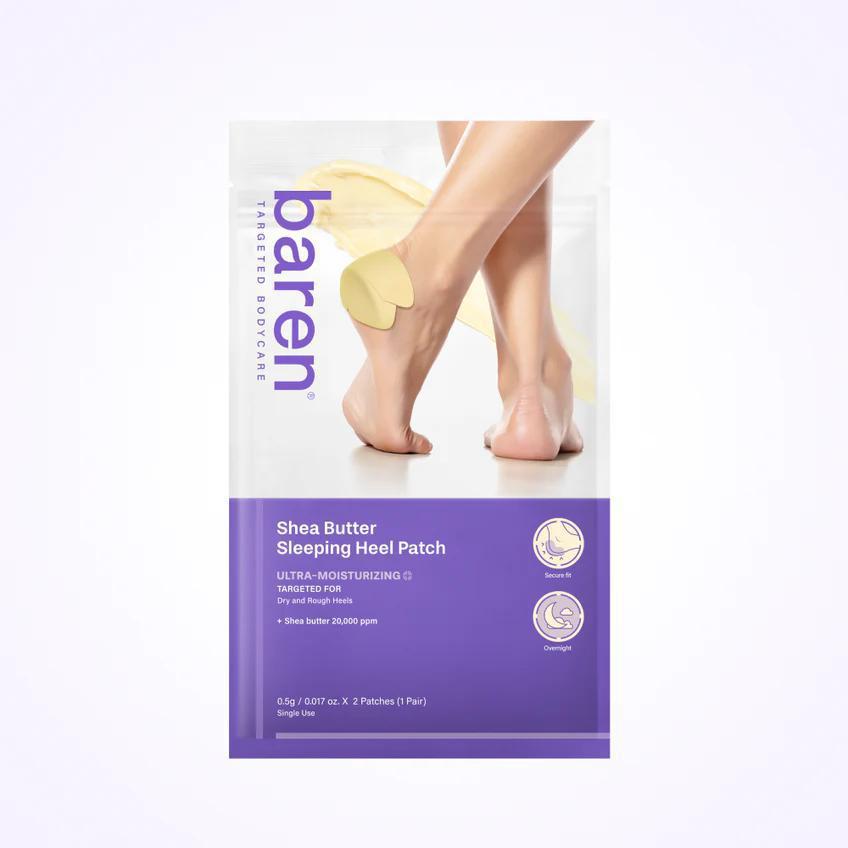 Baren Shea Butter Sleeping Heel Patch 乳木果油足跟舒缓贴 2EA