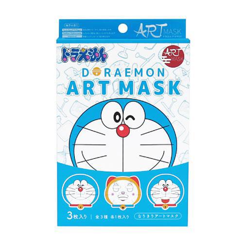 Sun Smile Doraemon Art Mask 日本Sun Smile哆啦A梦护肤面膜 3pack set