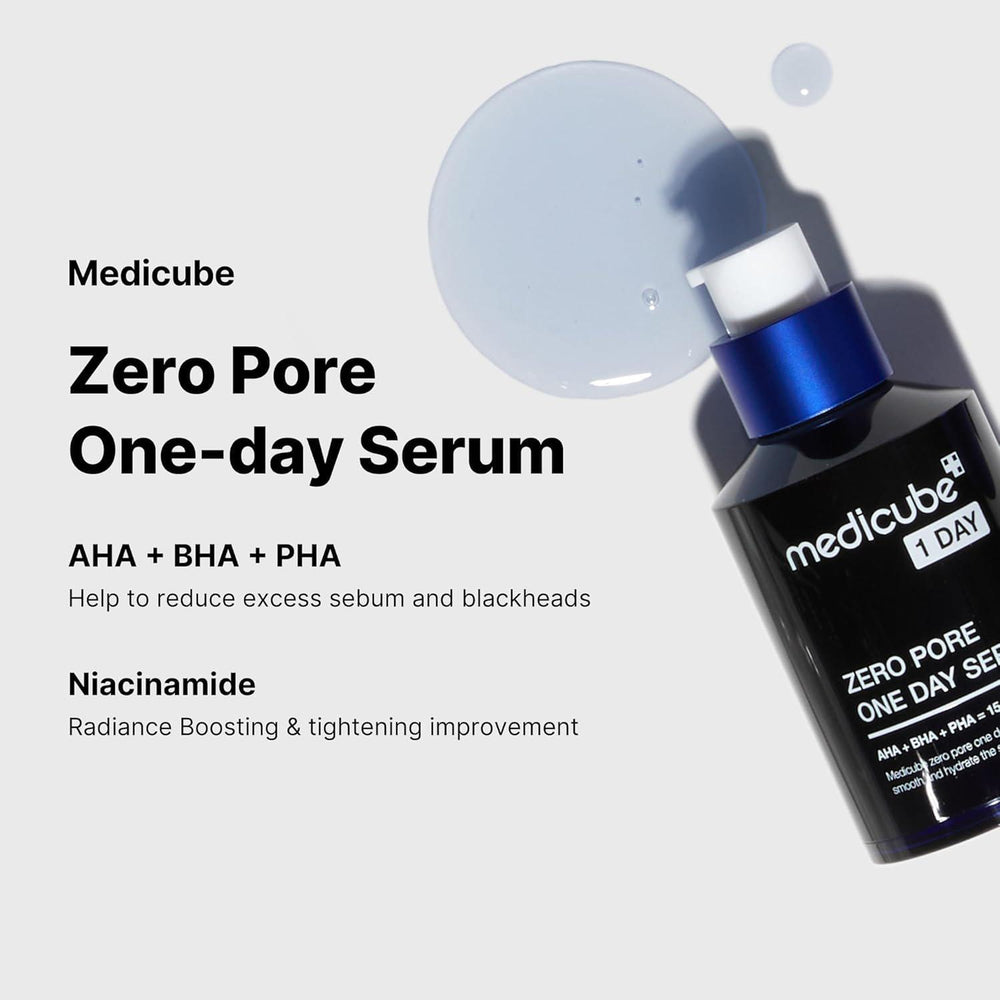 
                      
                        Medicube Zero Pore One Day Serum 美蒂秋芙收缩毛孔一日精华 30mL
                      
                    