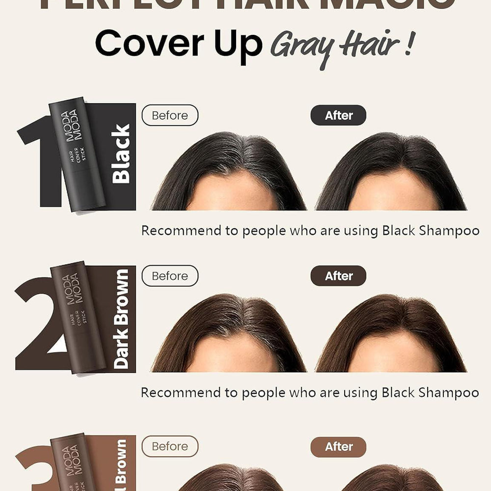 
                      
                        MODAMODA Pro-Change Hair Cover Stick 韩国MODAMODA便捷式染发棒
                      
                    