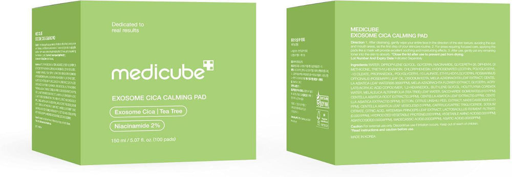 
                      
                        Medicube Exosome Cica Calming Pad 美蒂秋芙舒缓爽肤棉 100pads
                      
                    