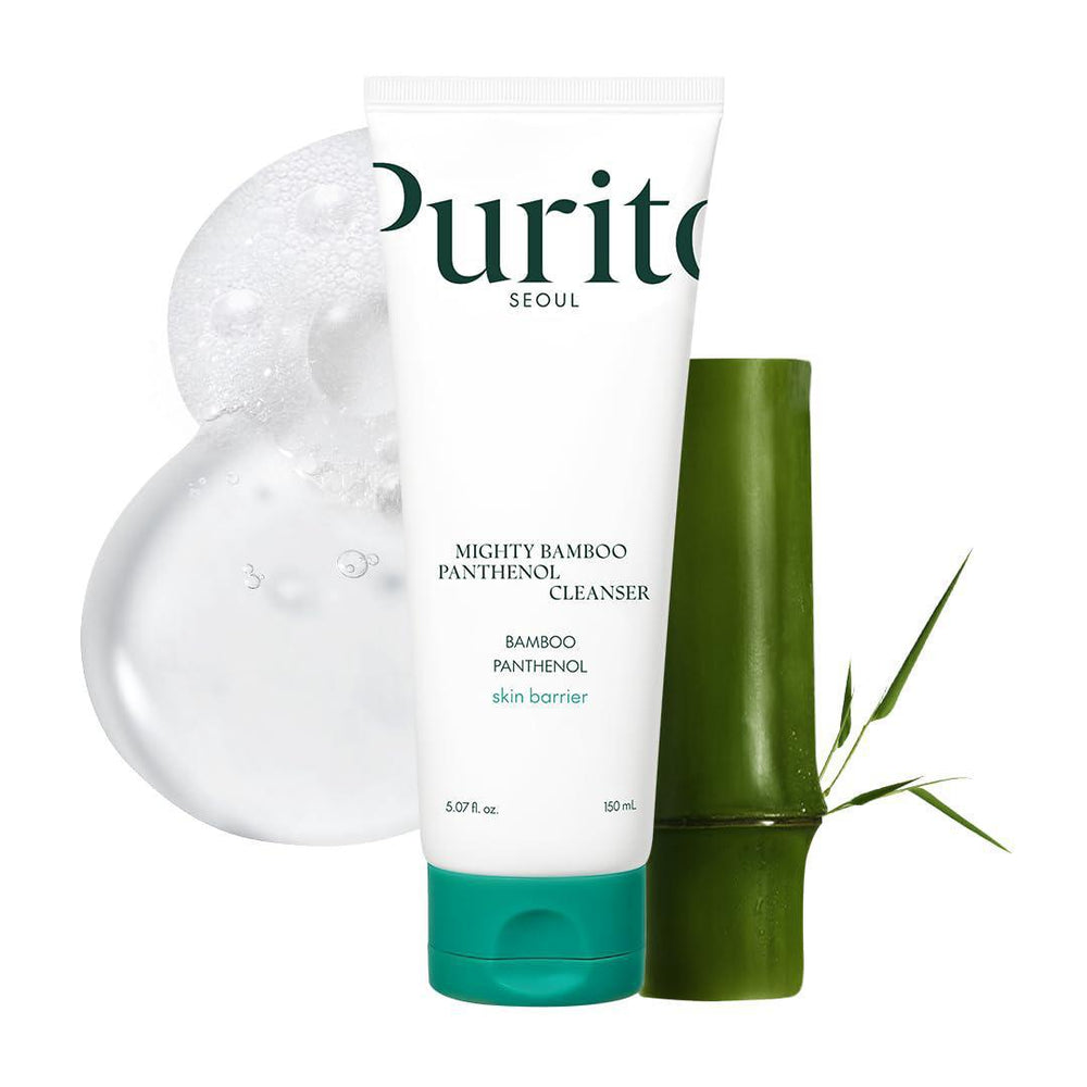 
                      
                        Purito SEOUL Mighty Bamboo Panthenol Cleanser 韩国Purito SEOUL泛醇温和保湿洗面奶 150mL
                      
                    