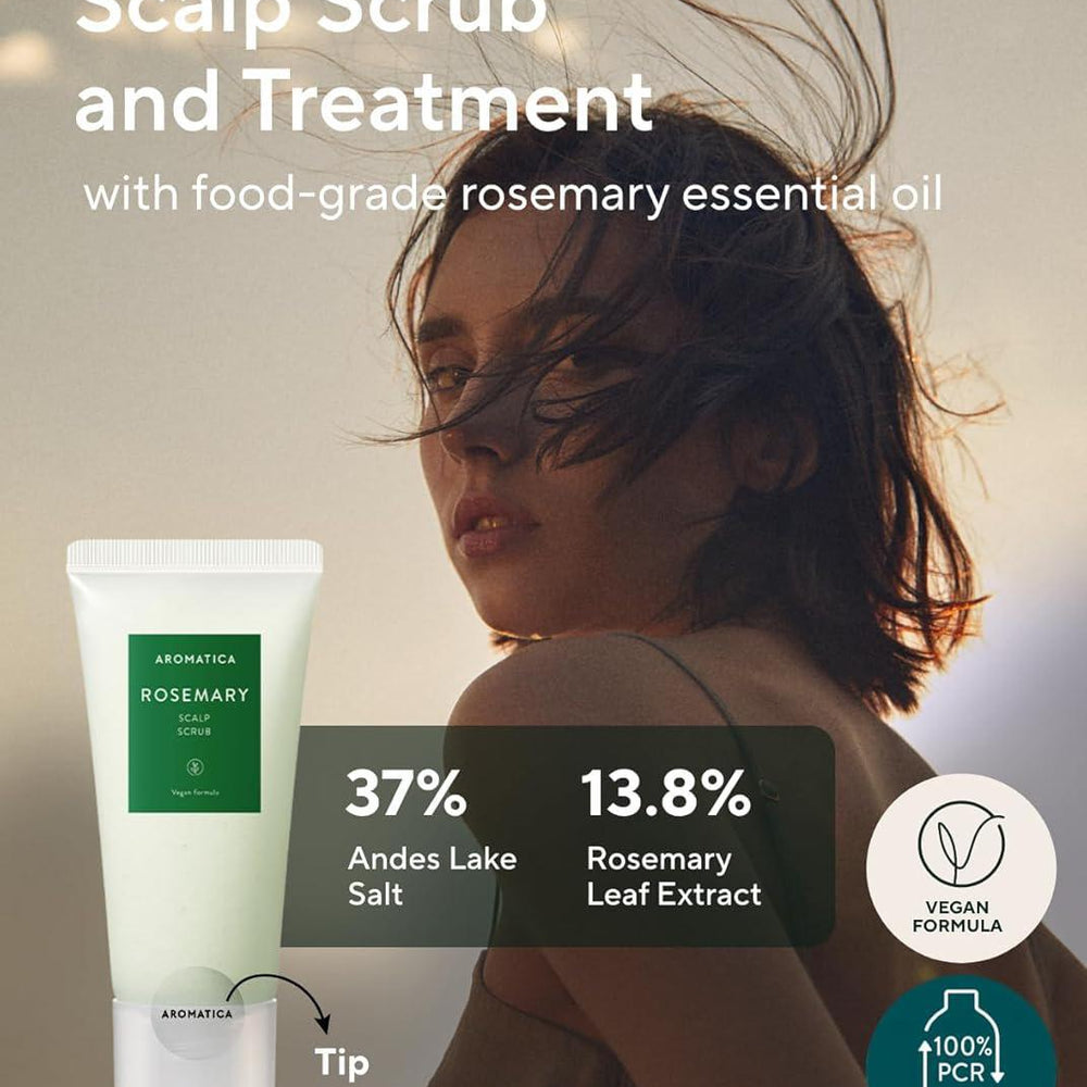 
                      
                        Aromatica Rosemary Scalp Scrub 迷迭香头皮磨砂膏 165g
                      
                    