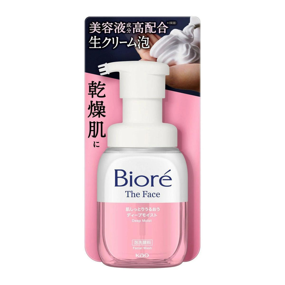 
                      
                        Kao Biore The Face Foam Washing Pigment 花王碧柔深层保湿泡沫洁面乳 200mL
                      
                    