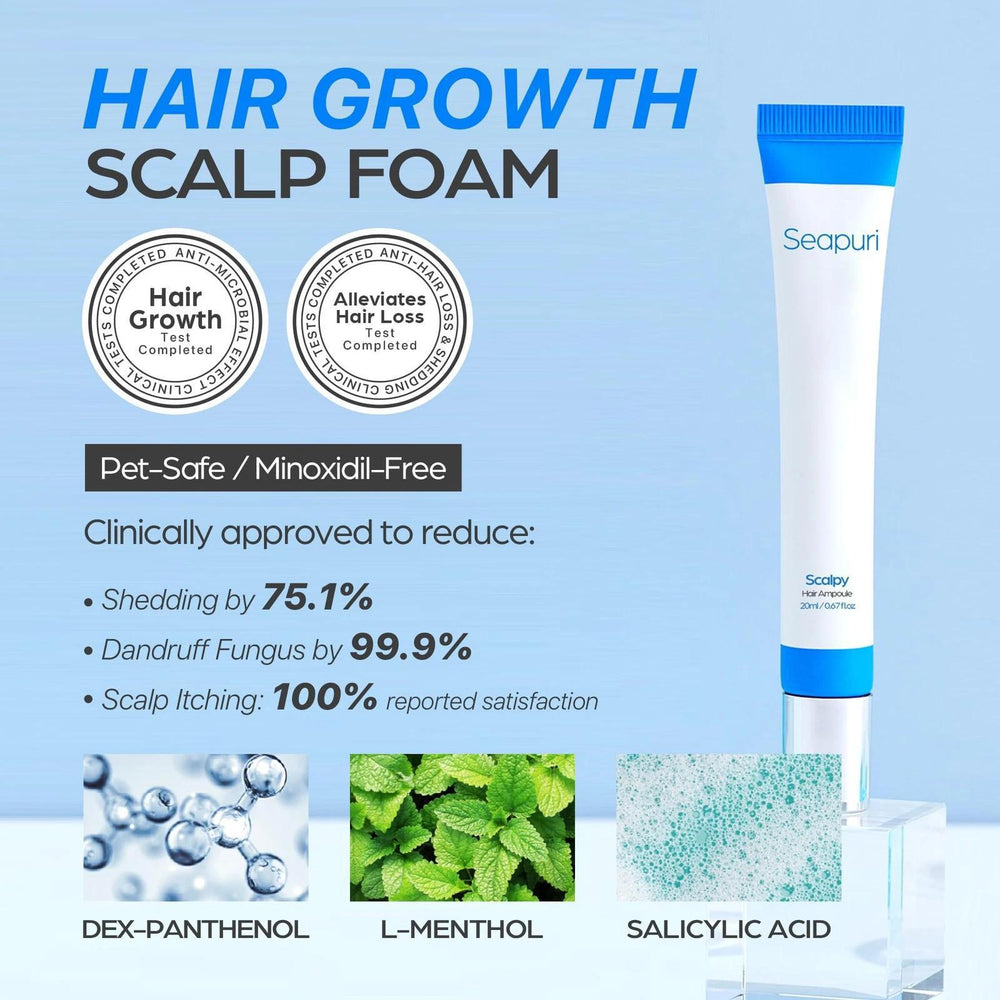 
                      
                        Seapuri Scalpy Hair Growth Serum 头皮护发精华 20mL
                      
                    