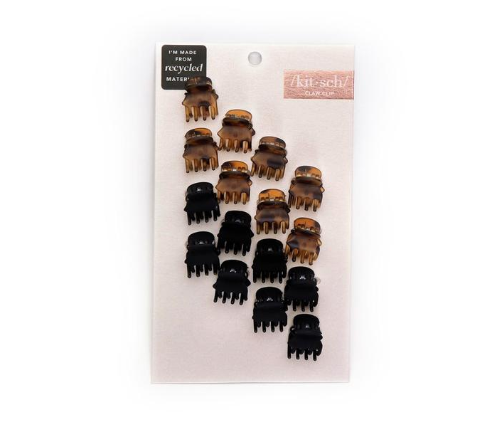 
                      
                        Kitsch Mini Classic Claw Clips 16pc 女士迷你小发夹 16件装
                      
                    