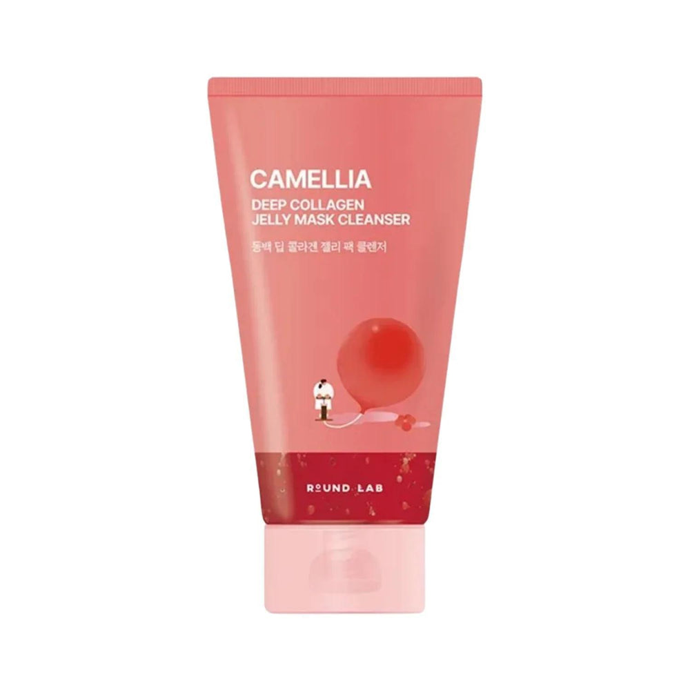 ROUND LAB Camellia Deep Collagen Jelly Mask Cleanser 柔恩莱山茶花深层胶原蛋白果冻面膜洁面乳 150mL