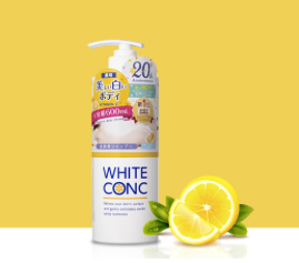 White Conc Body Shampoo C II 日本药用身体美白沐浴露 经典葡萄柚香 COSME大赏第一位