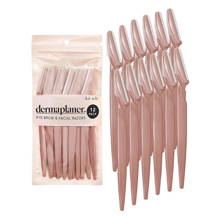 
                      
                        Kitsch Eco-Friendly Dermaplaner 12 pack 眉毛修剪器和面部剃须刀 12个
                      
                    