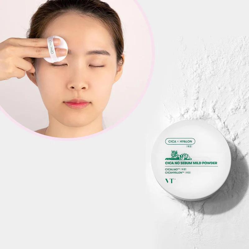 
                      
                        VT COSMETICS Cica No Sebum Mild Powder 薇缔积雪草温和定妆粉 5g
                      
                    