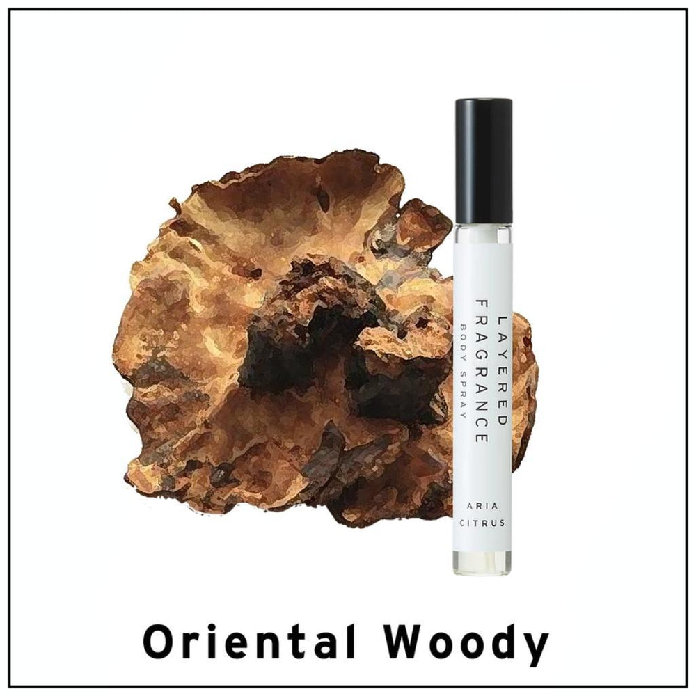 Layered Fragrance Body Spray Oriental Woody 东方木调试管香水