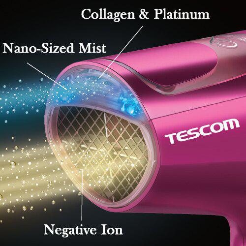 
                      
                        TESCOM Collagen Platinum & Nano-Sized Mist 1500W Hair Dryer (Large)  胶原蛋白吹风机（大号）
                      
                    