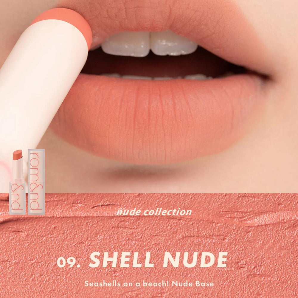 
                      
                        Rom&nd Zero Matte Lipstick 柔魅得雾面哑光丝绒口红
                      
                    