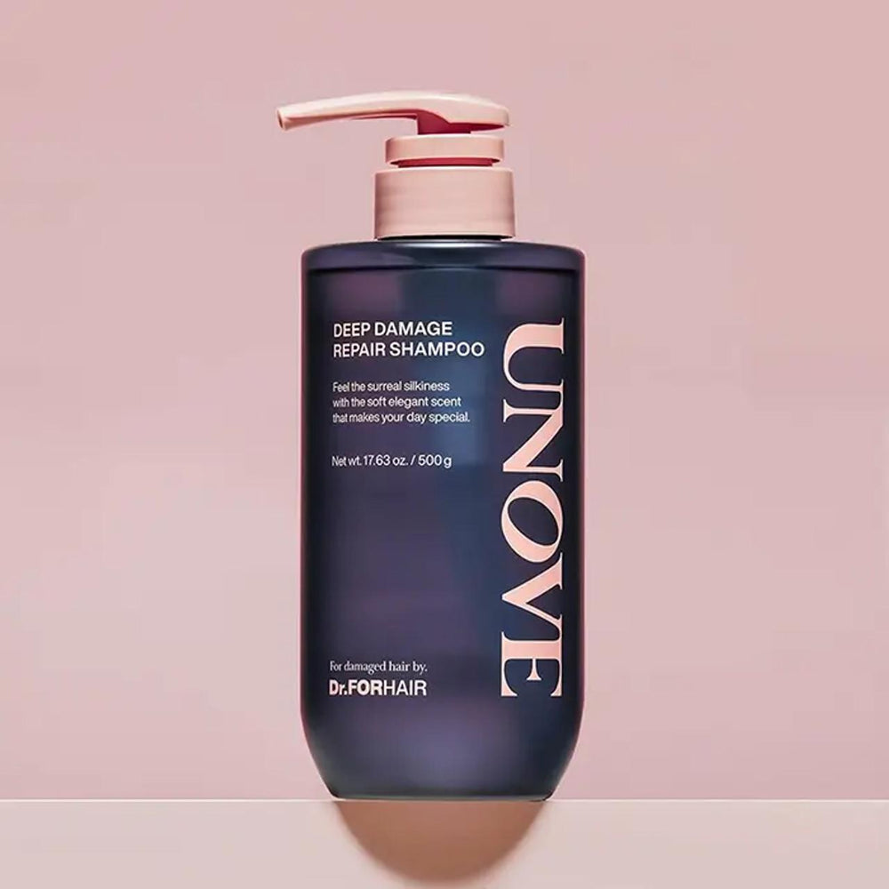 Dr.FORHAIR Unove Deep Damage Repair Shampoo 韩国Dr.FORHAIR深层修复洗发水 500mL