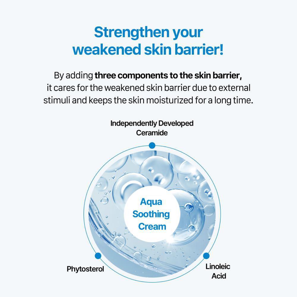 
                      
                        Real Barrier Aqua Soothing Cream 舒缓保湿面霜 50mL
                      
                    