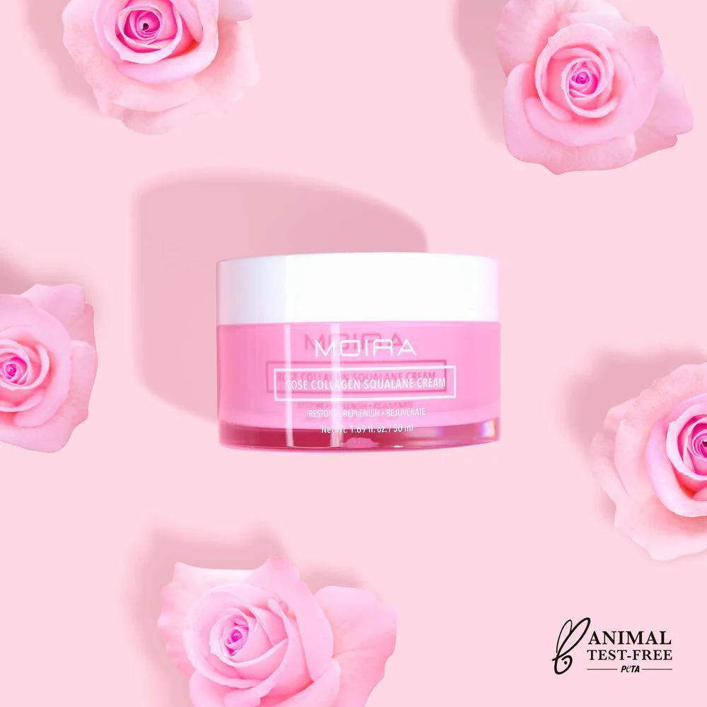 MOIRA Rose Collagen Squalane Cream 玫瑰胶原蛋白保湿面霜 50mL