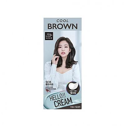 Mise En Scene Hello Cream 5CB Cool Brown 爱茉莉膏状新版染发剂冷棕